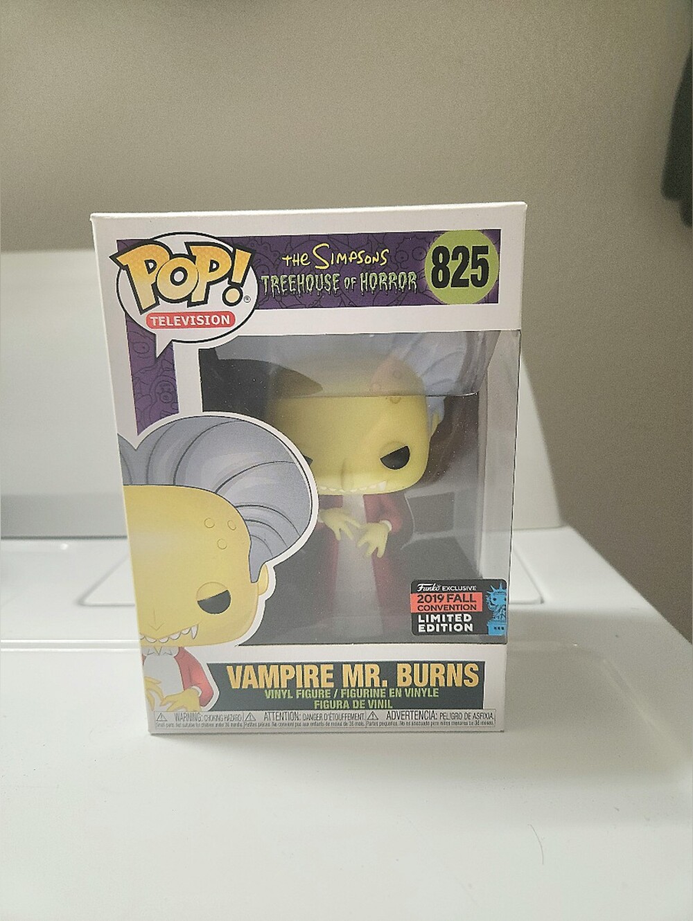 Funko Pop! The Simpsons Treehouse of Horror Vampire Mr. Burns (825)